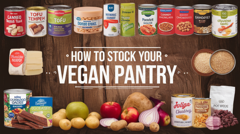 How to Stock Your Vegan Pantry (Without Losing    Your Mind)